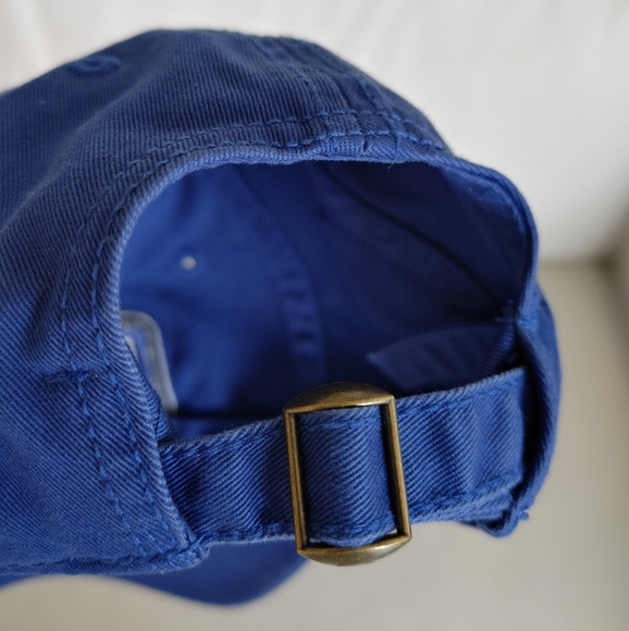 GVSU Baseball Cap with Adjustable Strap - Blue with GV Logo - OS - Picture 2 of 6